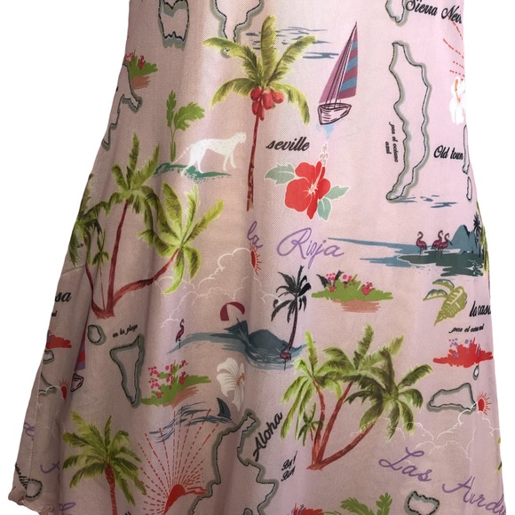 Urban Outfitters Elodie Holiday Islands Mesh Stretch Mini Dress- Medium - Picture 3 of 7